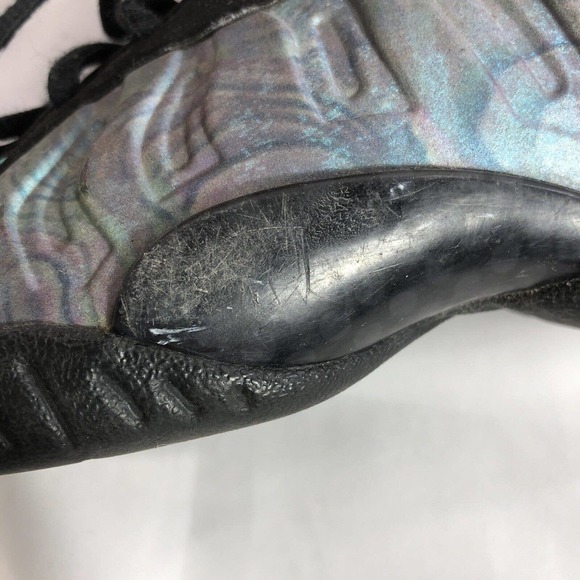Size 5Y Nike Air Foamposite One Premium Abalone A08037-009 Shoes Sneakers Kicks - Picture 10 of 12